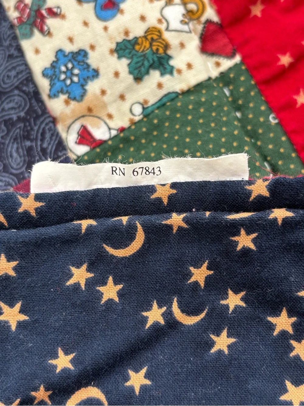 Christmas Quilt Throw Snowmen “Let It Snow” C&F Enterprises Bells Patchwork